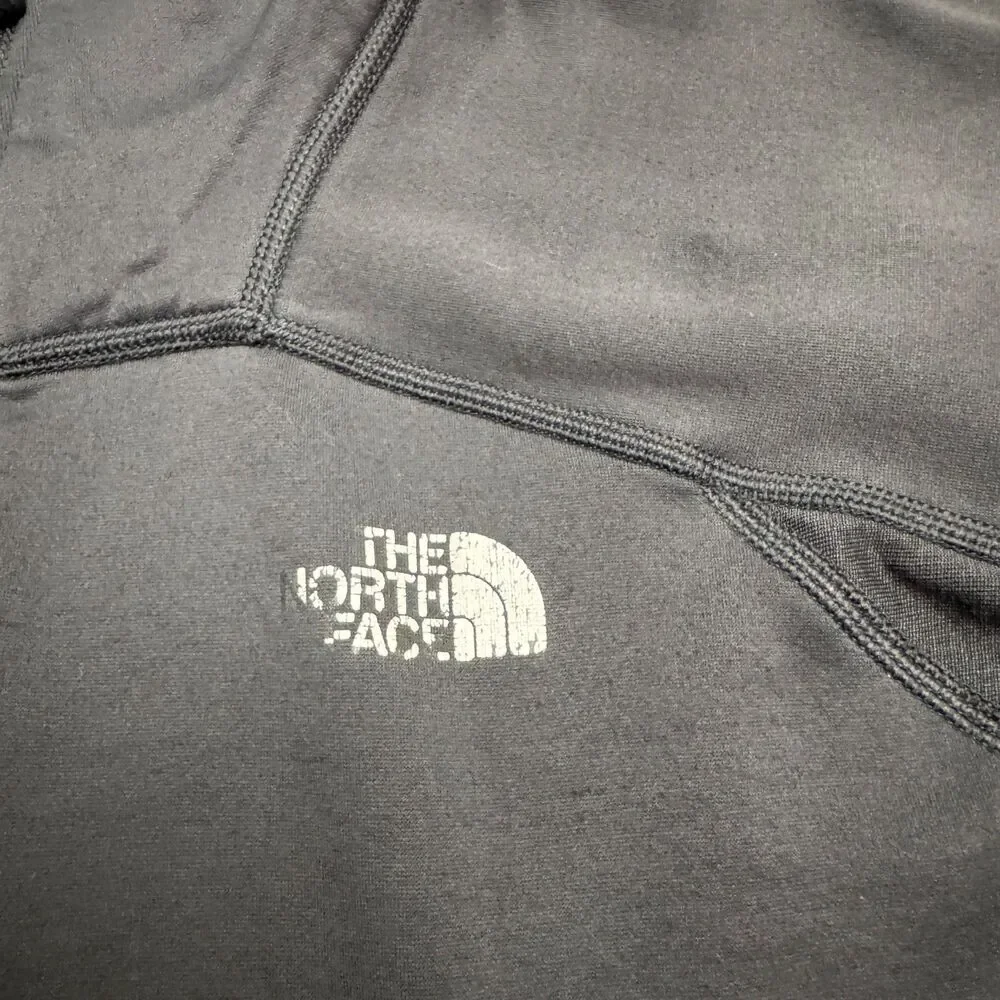 The North Face FlashDry Performance Track Jacket Mens Medium Black Activewear
